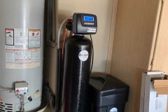 Newly Installed  Water Heater Softener
