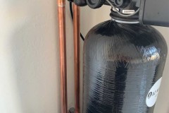 Newly Installed Water Softener  System