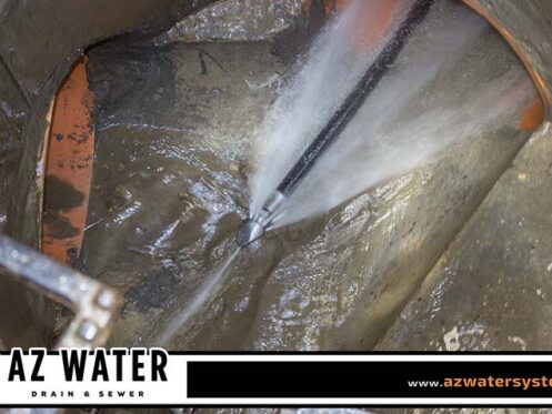 Hydro Jet Sewer Line Cleaning